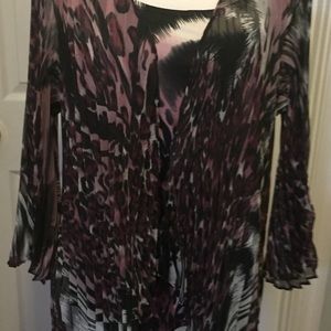 Two piece set top and jacket